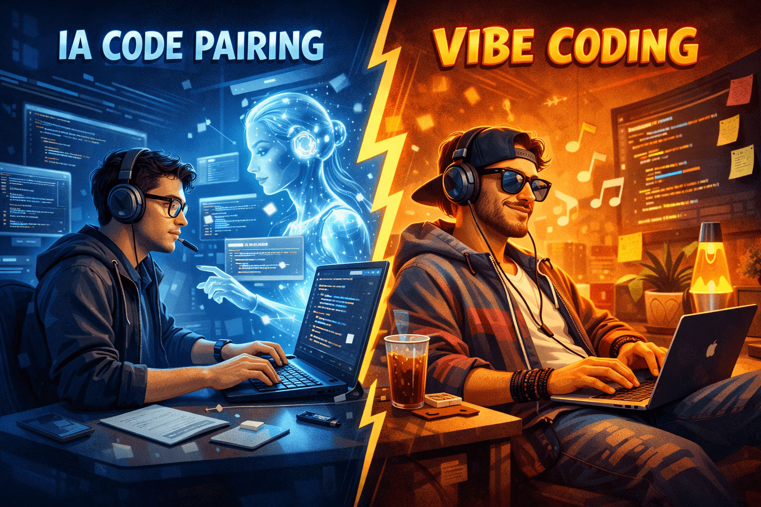 IA Code Pairing vs Vibe Coding : deux approches, deux résultats