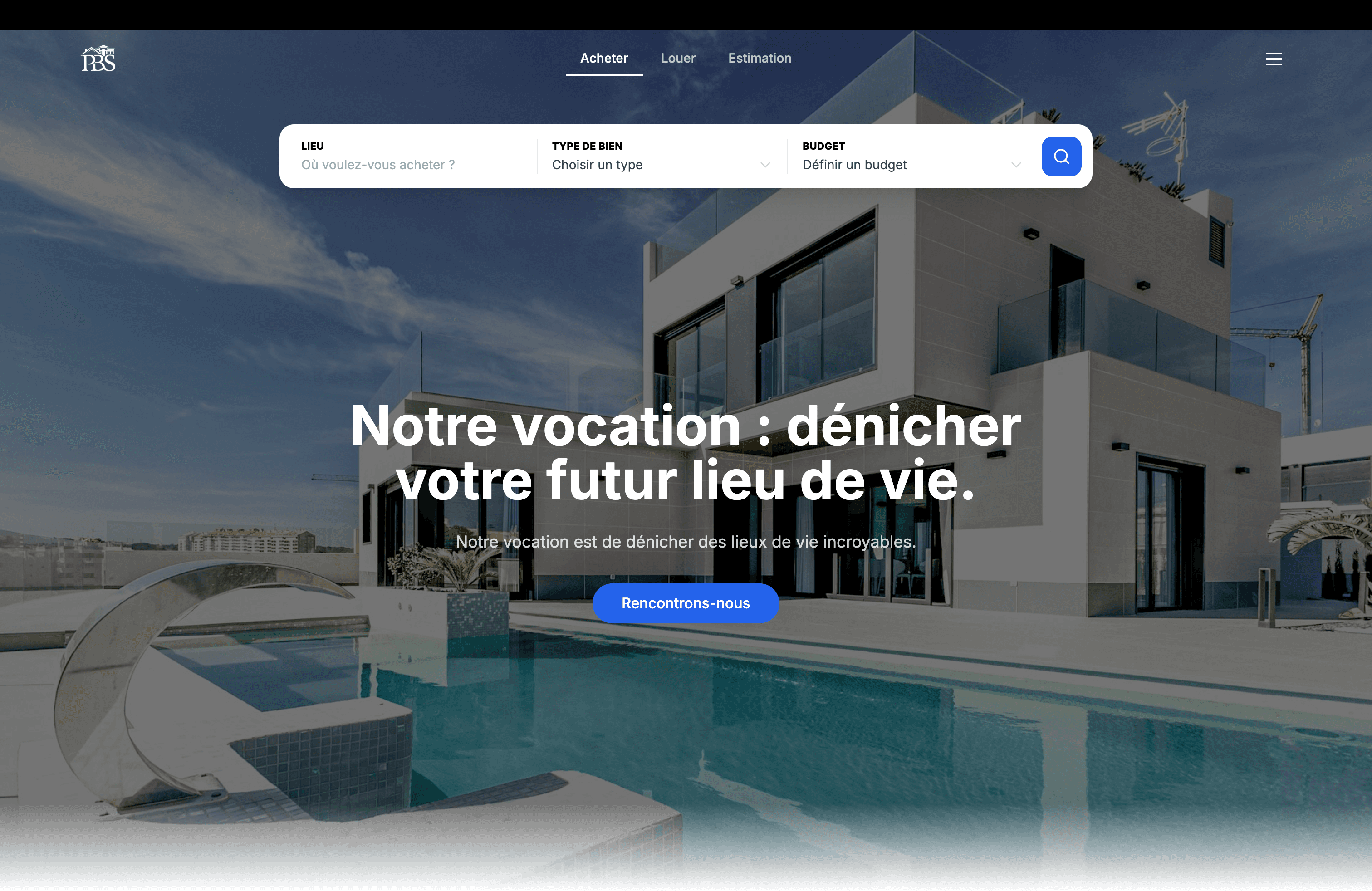 PBS Immo — Plateforme immobilière au Sénégal — 1
