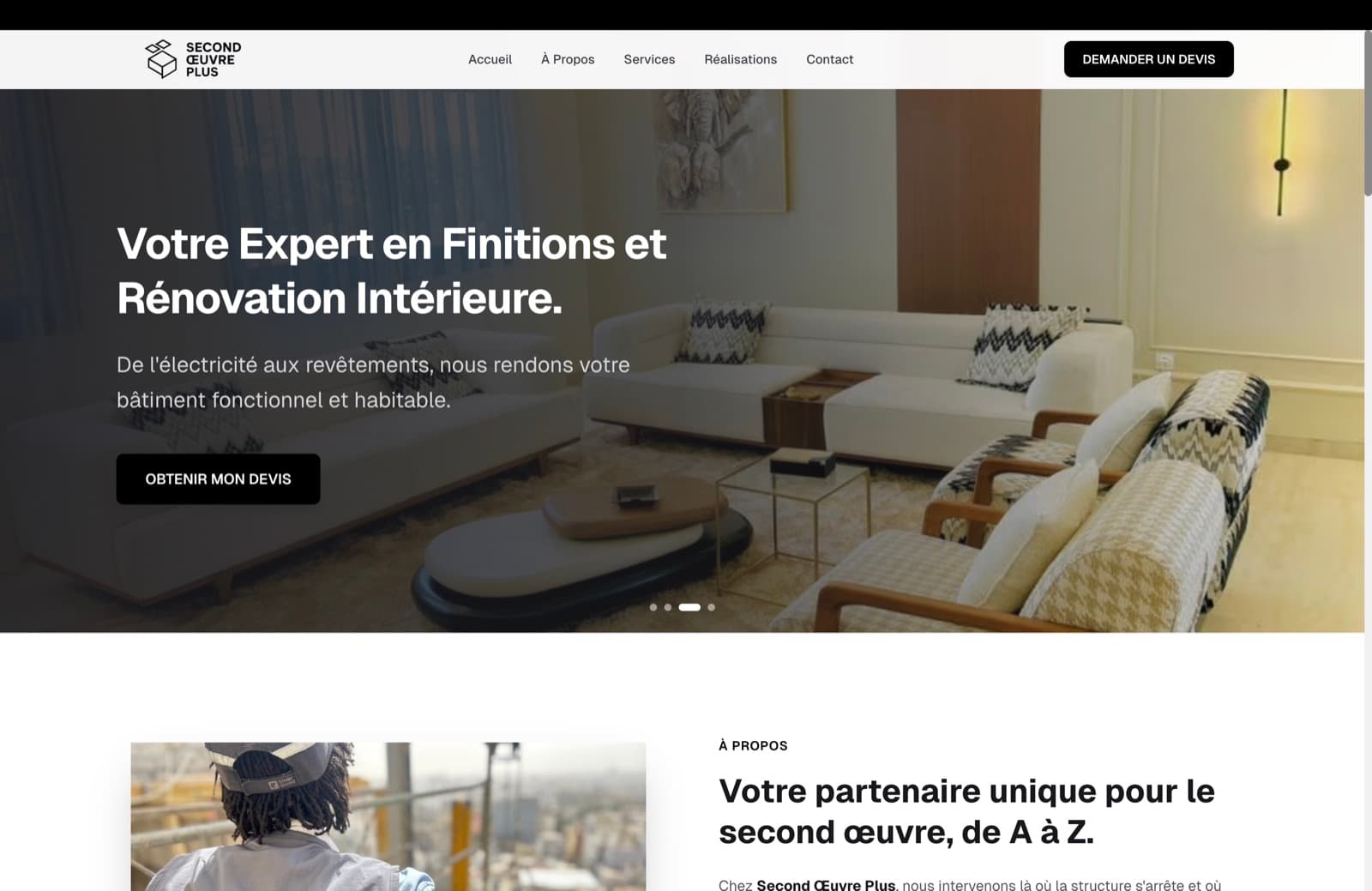 Étude de cas : Comment Second Oeuvre Plus a boosté sa visibilité en ligne