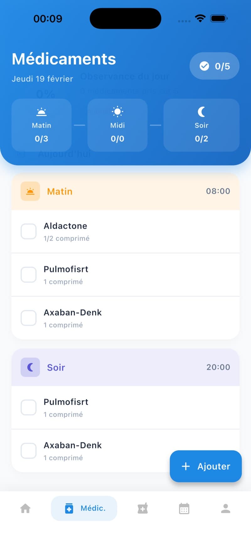 Z. Health — Application Mobile de Santé — 3